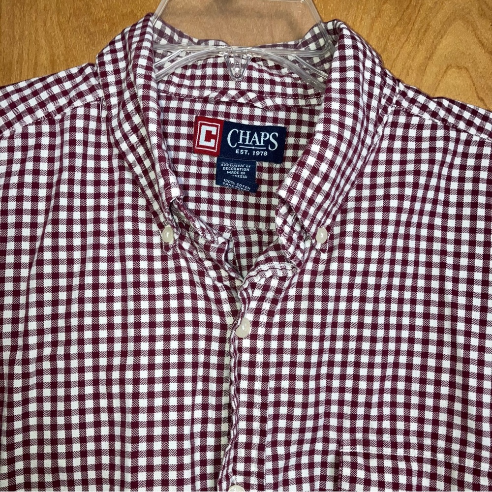 Chaps Casual Button Down Shirt in New Condition
